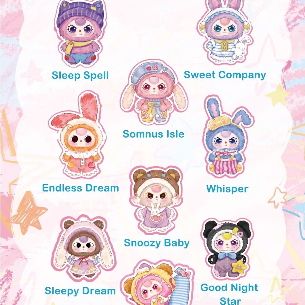 Baby Three Sweet Dream Plush Series Blind Box (small) - Picture 2 of 6